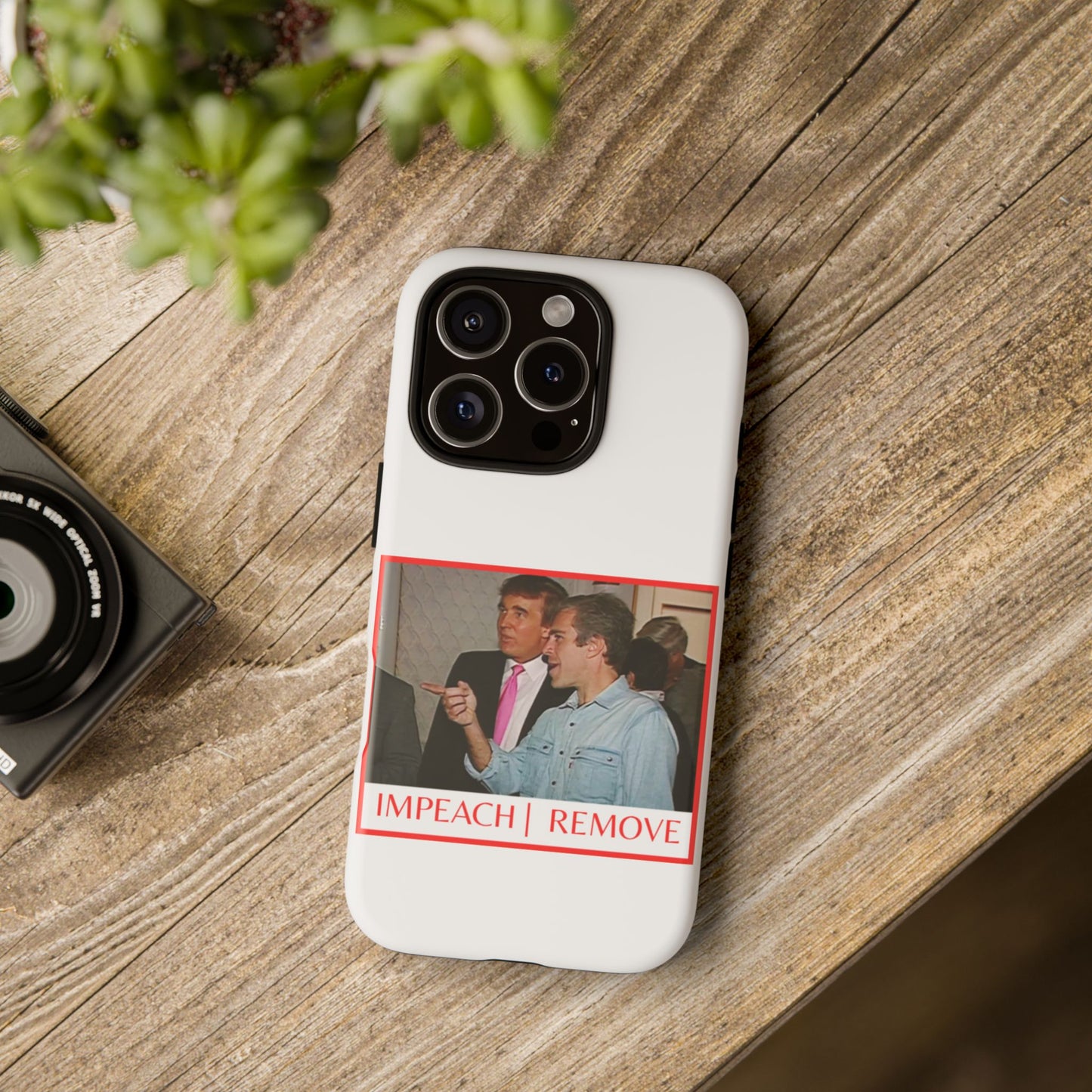 “Impeach | Remove” Phone Case — They’re Calling It a Statement Piece